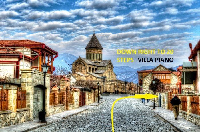 Villa Piano Мцхета Экстерьер фото